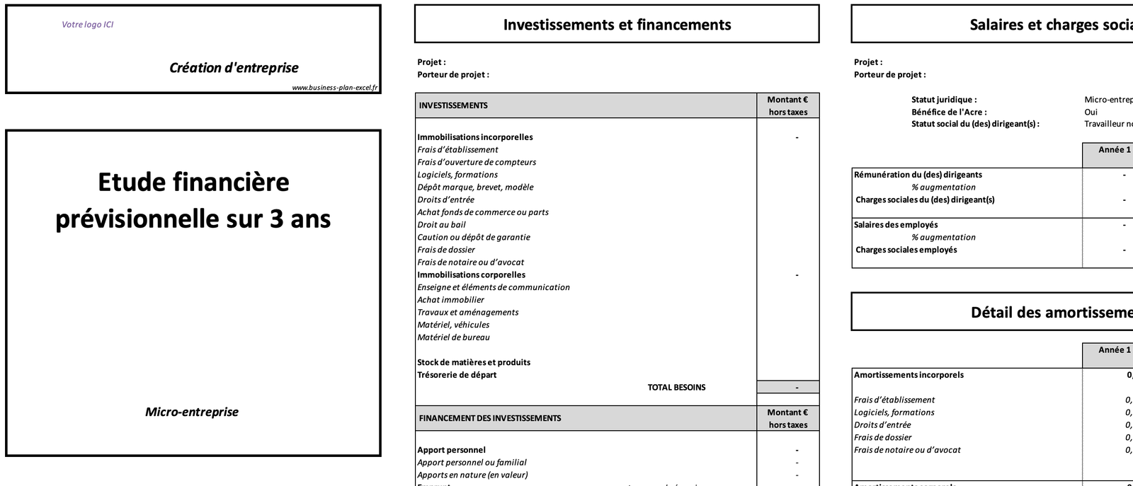 Business plan - entrepreneuriat