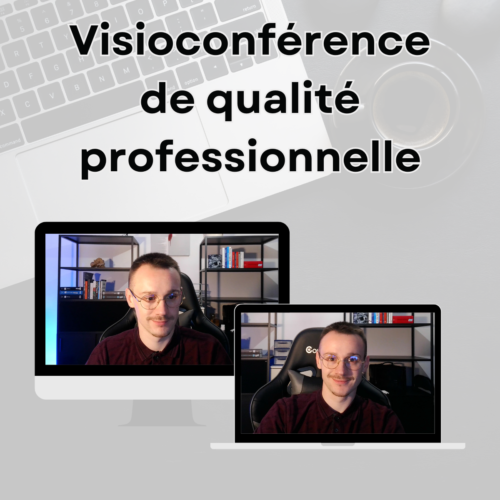 Cours en visioconférence - Qualité professionnelle